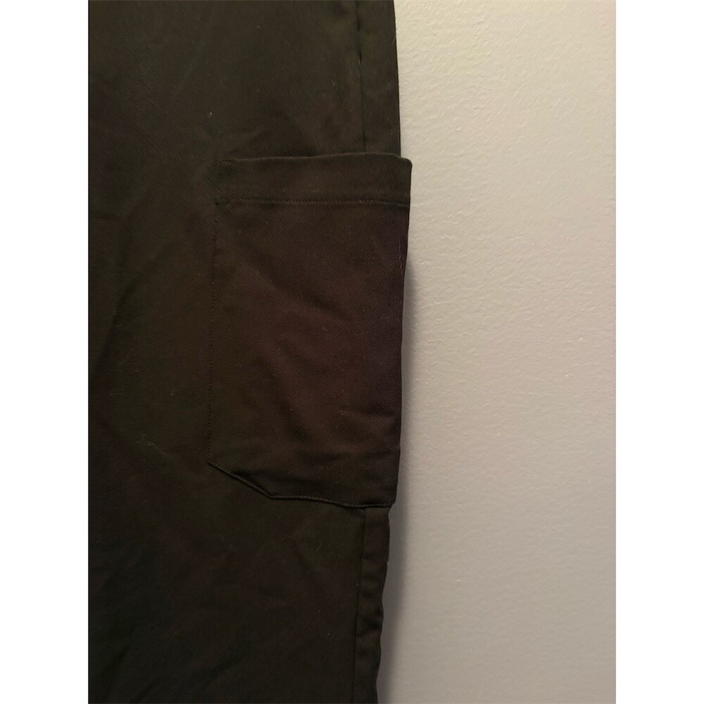 Mandala  Jogger Pants Unisex Size M Black Elastic Waist Cargo - Picture 3 of 11